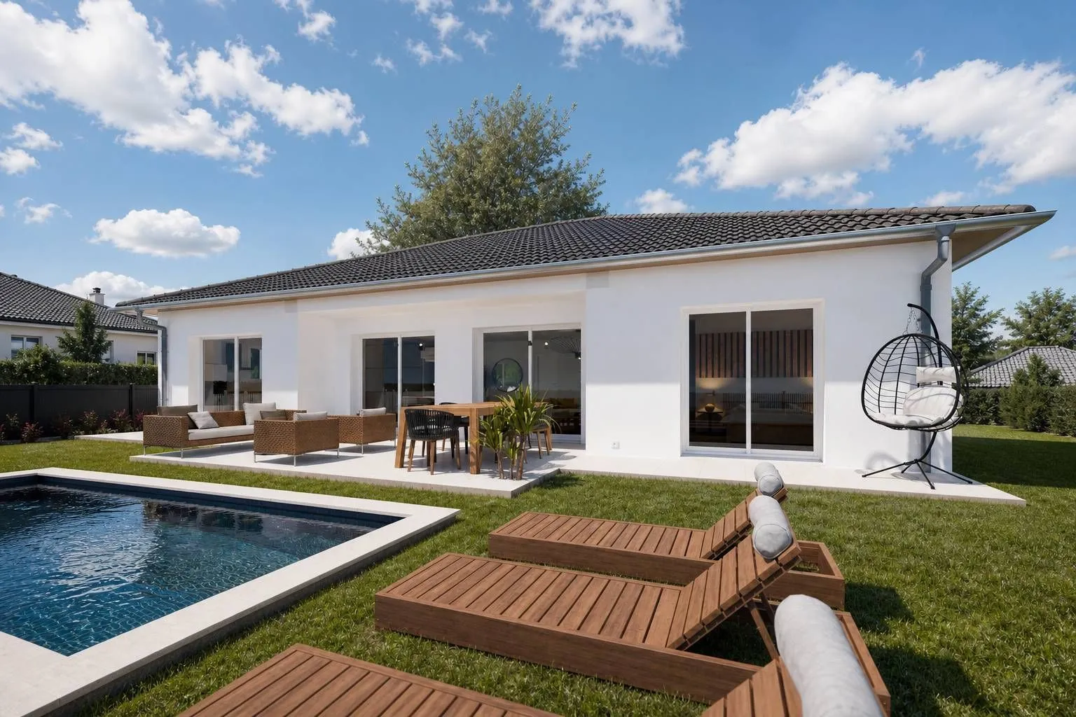 Maison neuve 130 m² à Varces-Allières-et-Risset (38760)