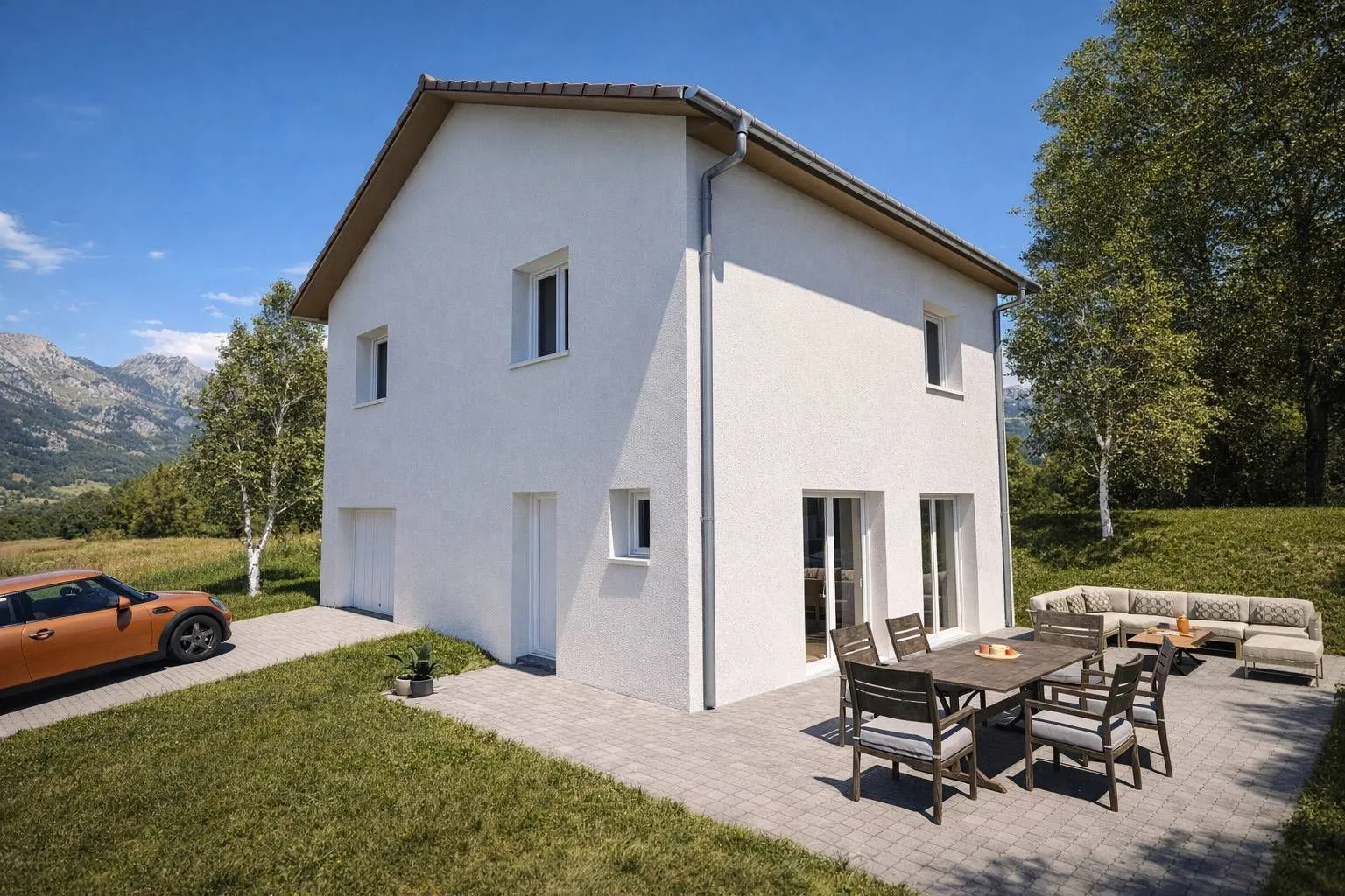 Maison neuve 90 m² à Revel (38420)