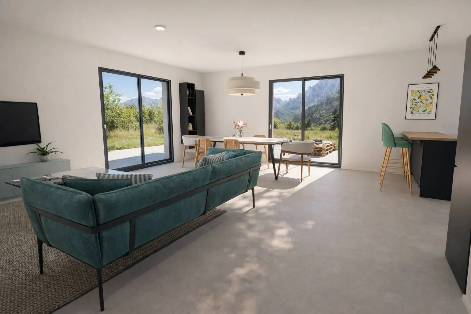 Maison neuve 90 m² à Revel (38420)