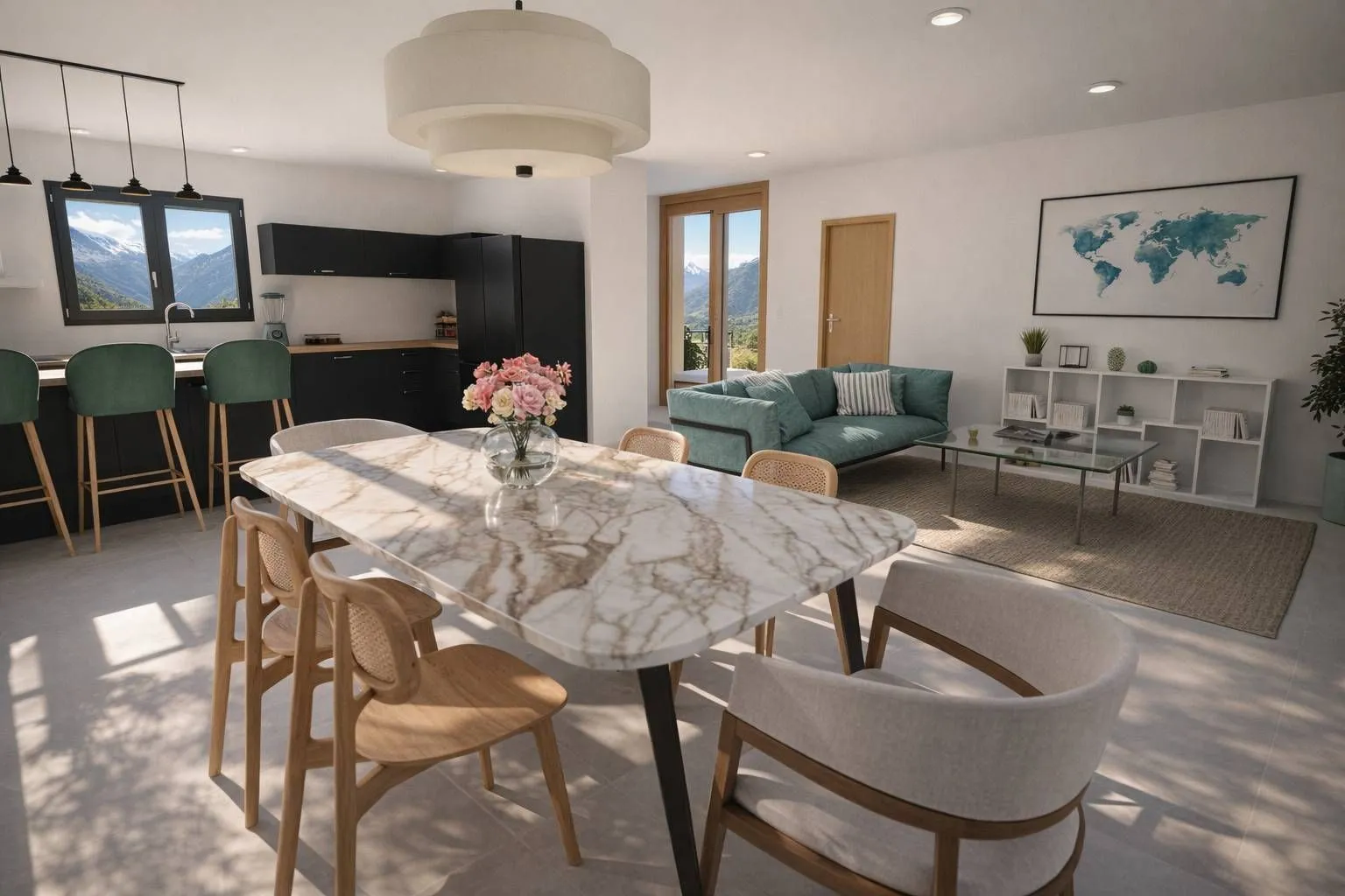 Maison neuve 90 m² à Revel (38420)