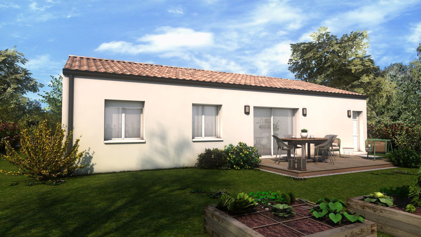 Maison neuve 100 m² à La Copechagnière (85260)