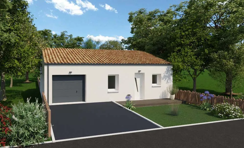 Maison neuve à Martinet
