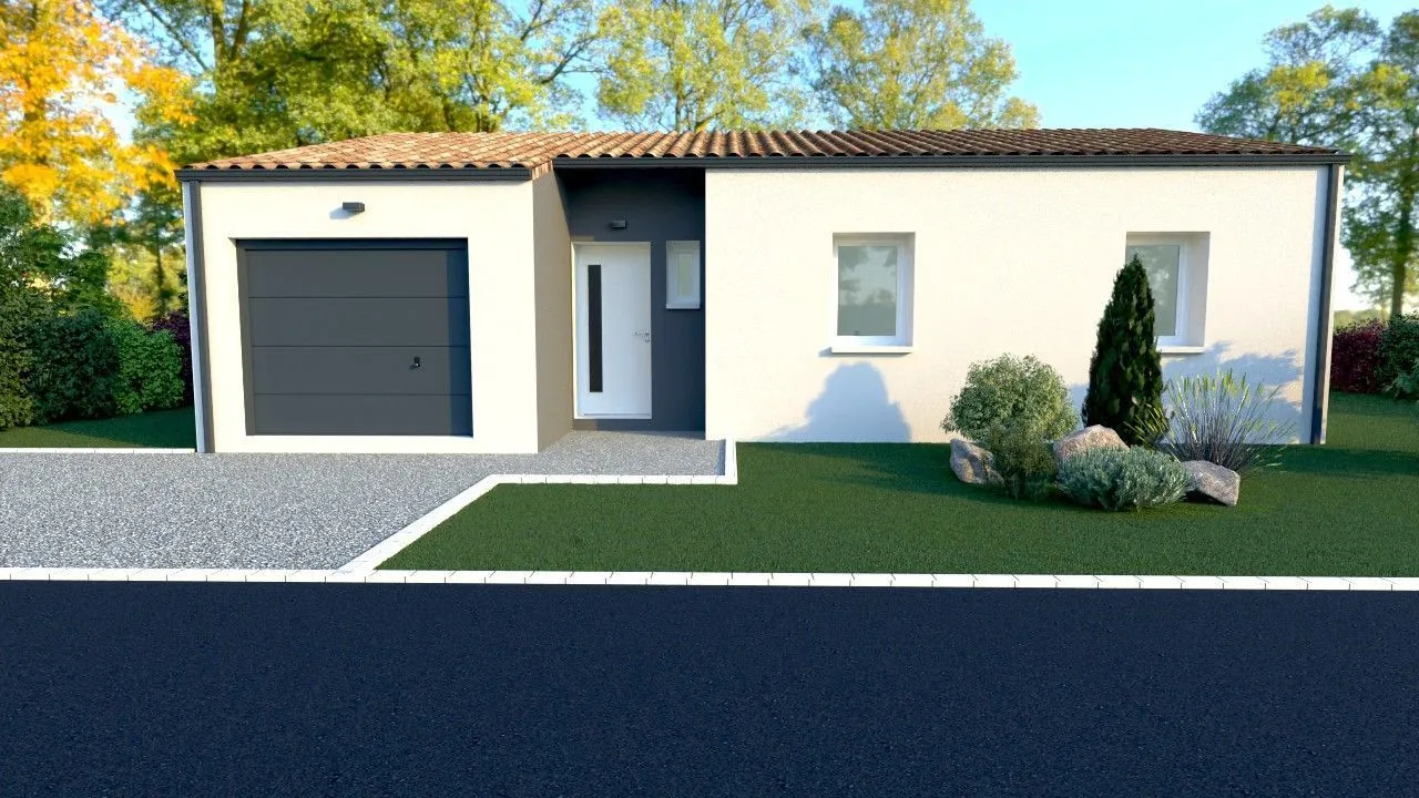 Maison neuve 78 m² à Chauché (85140)