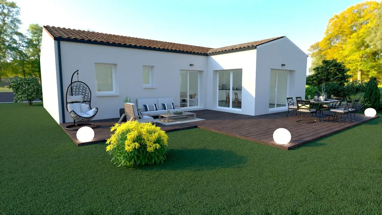 Maison neuve 78 m² à Chauché (85140)