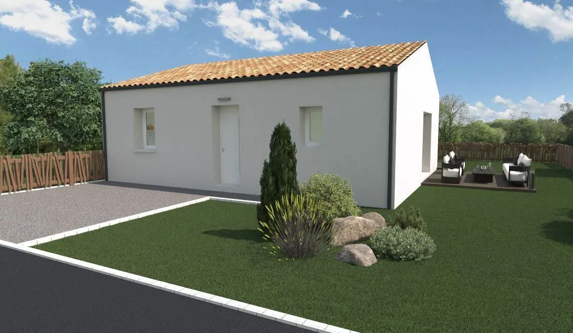 Maison neuve 60 m² à Saint-Aubin-la-Plaine (85210)