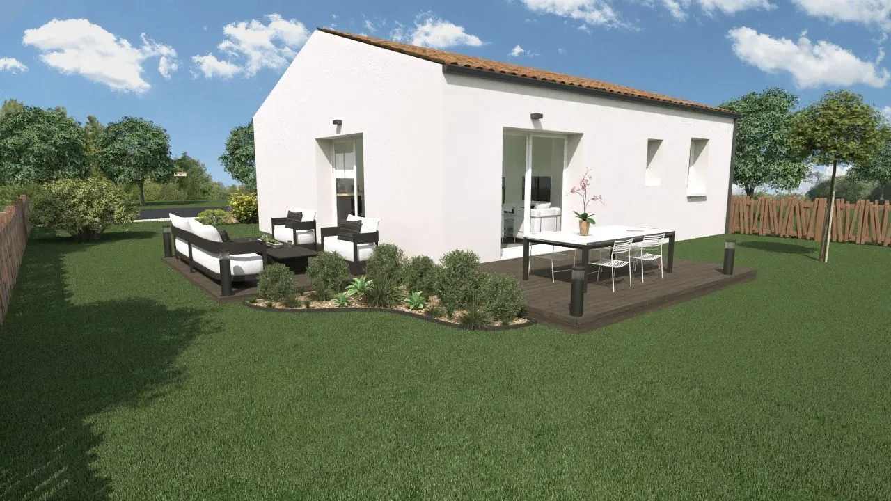 Maison neuve 60 m² à Saint-Aubin-la-Plaine (85210)