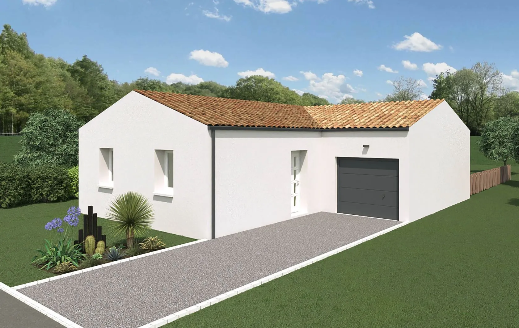 Maison neuve 87 m² à Vairé (85150)