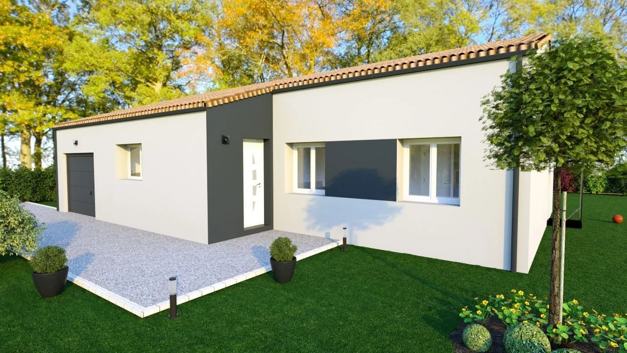 Maison neuve 95 m² à Martinet (85150)