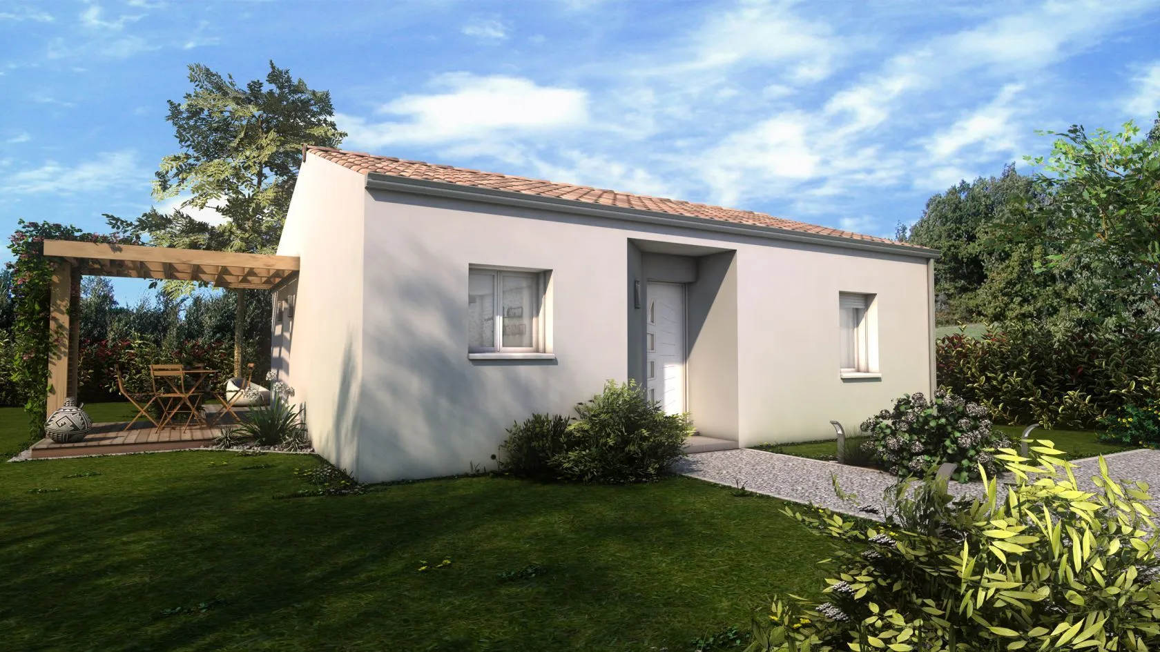 Maison neuve 54 m² à Saint-Pierre-du-Chemin (85120)
