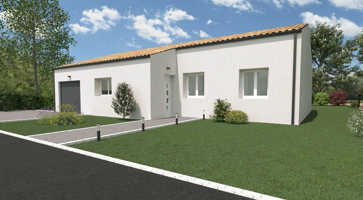 Maison neuve 95 m² au Poiré-sur-Vie (85170)