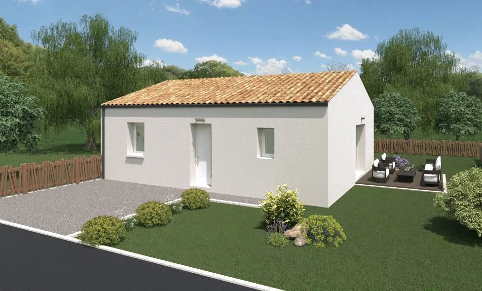 Maison neuve à Martinet
