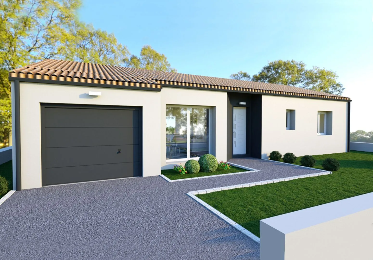 Maison neuve 90 m² à Martinet (85150)