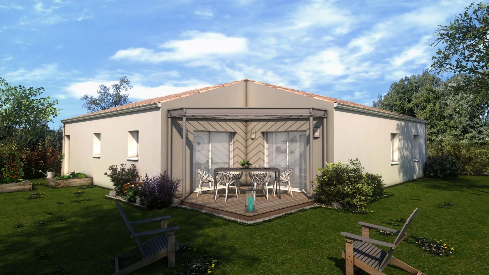 Maison neuve 91 m² à Sallertaine (85300)