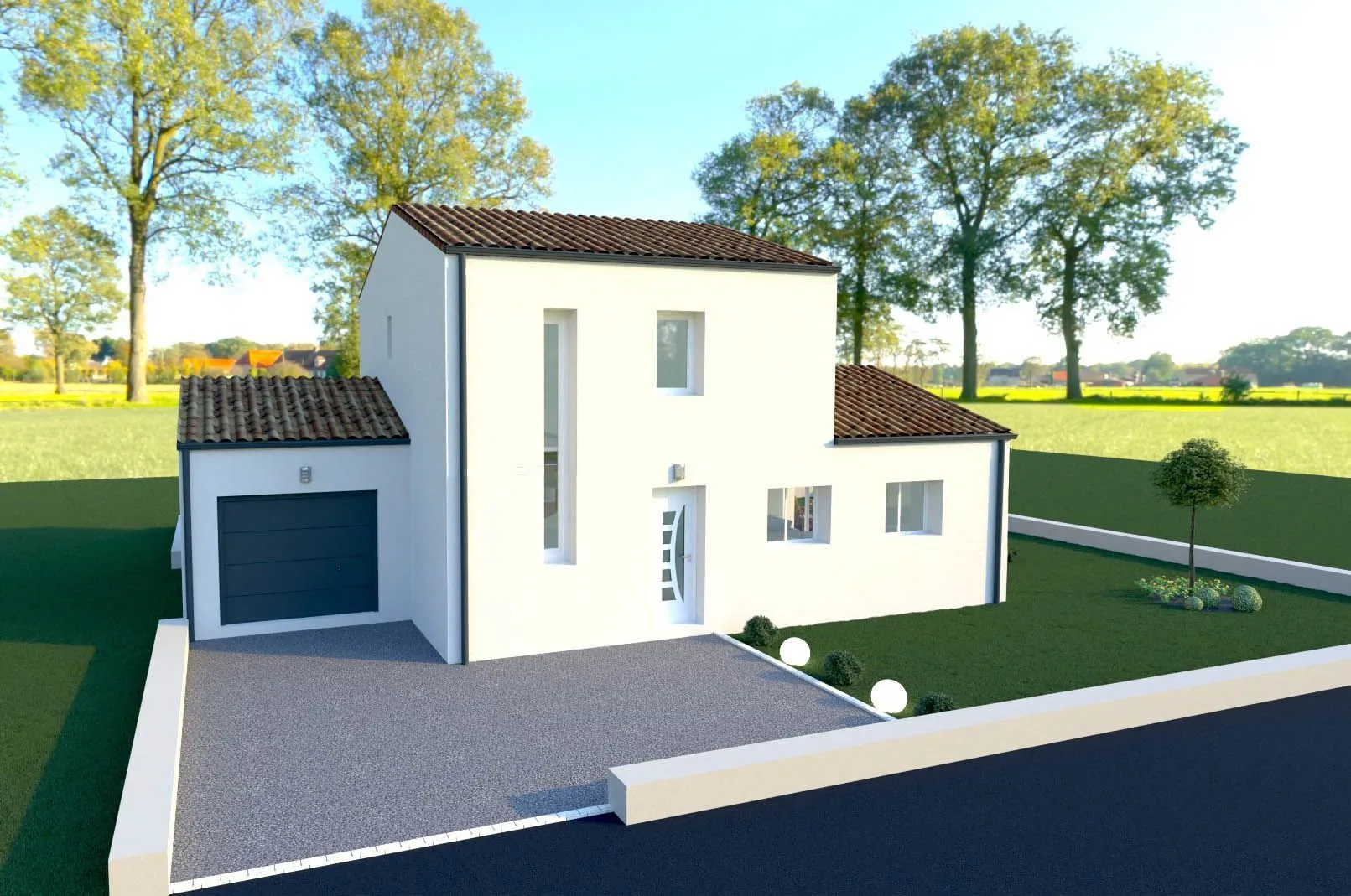 Maison neuve 90 m² à La Flocellière (85700)