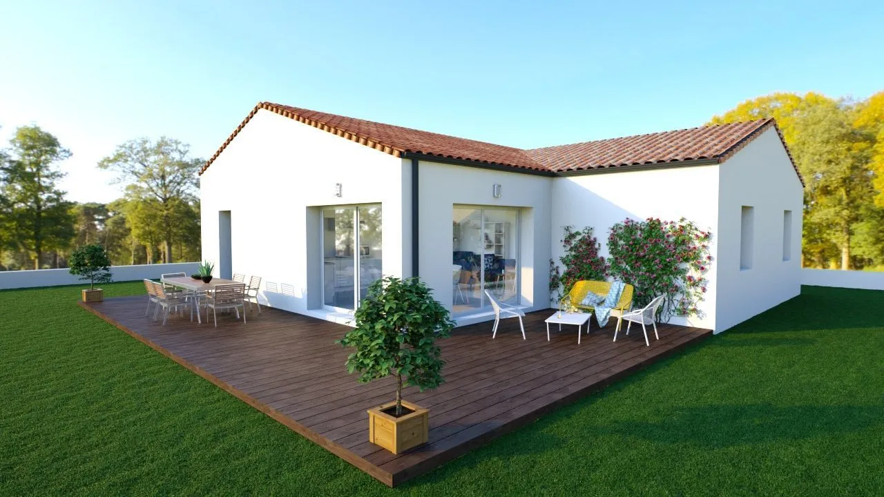 Maison neuve 86 m² à Dompierre-sur-Yon (85170)