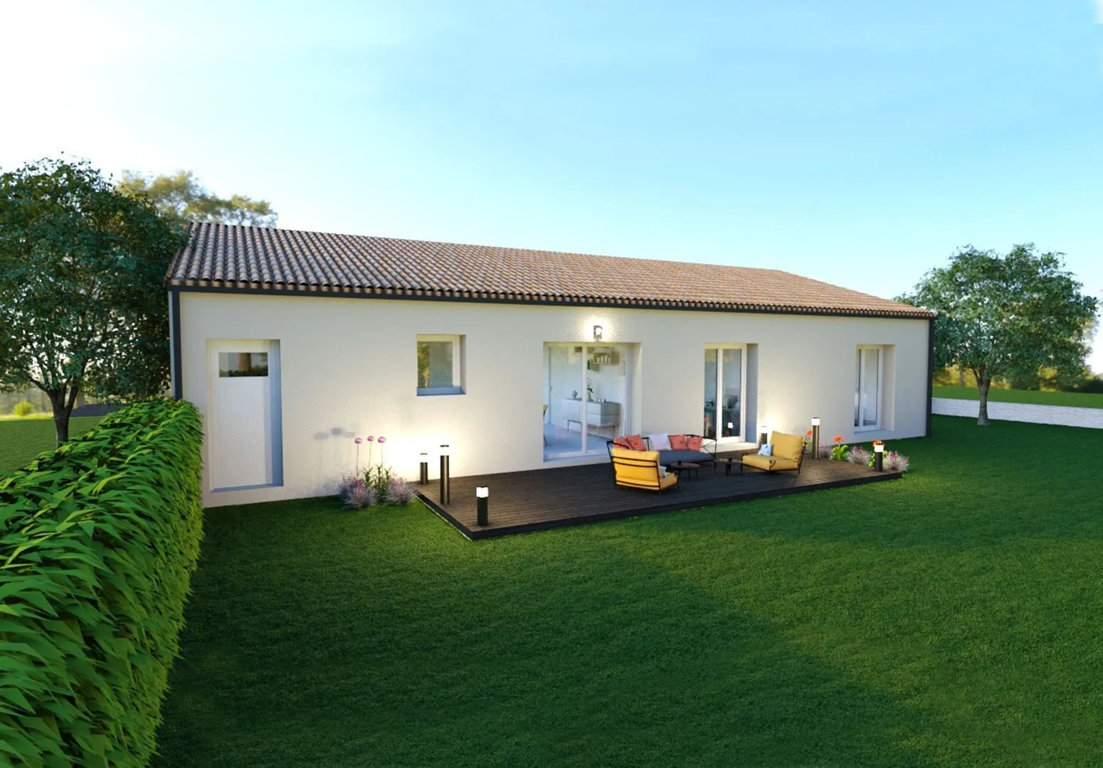 Maison neuve 98 m² à Belleville-sur-Vie (85170)