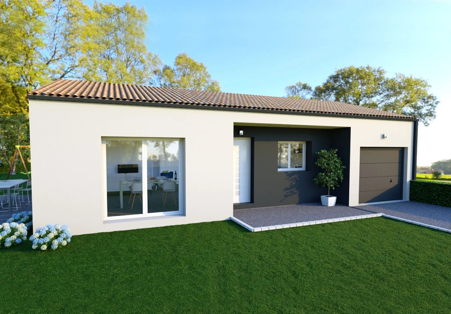 Maison neuve 88 m² à La Boissière-des-Landes (85430)