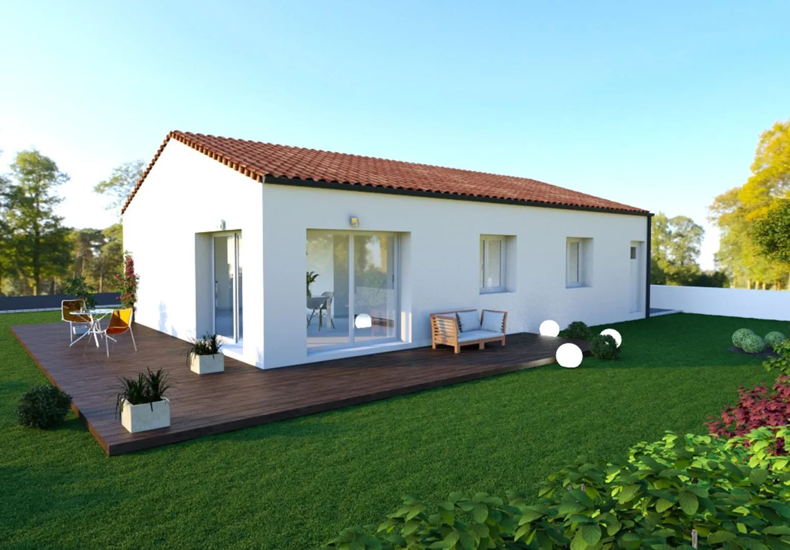 Maison neuve 69 m² à Bournezeau (85480)