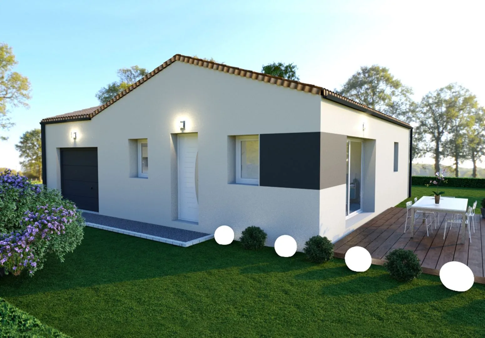 Maison neuve 55 m² à Herbiers (85500)
