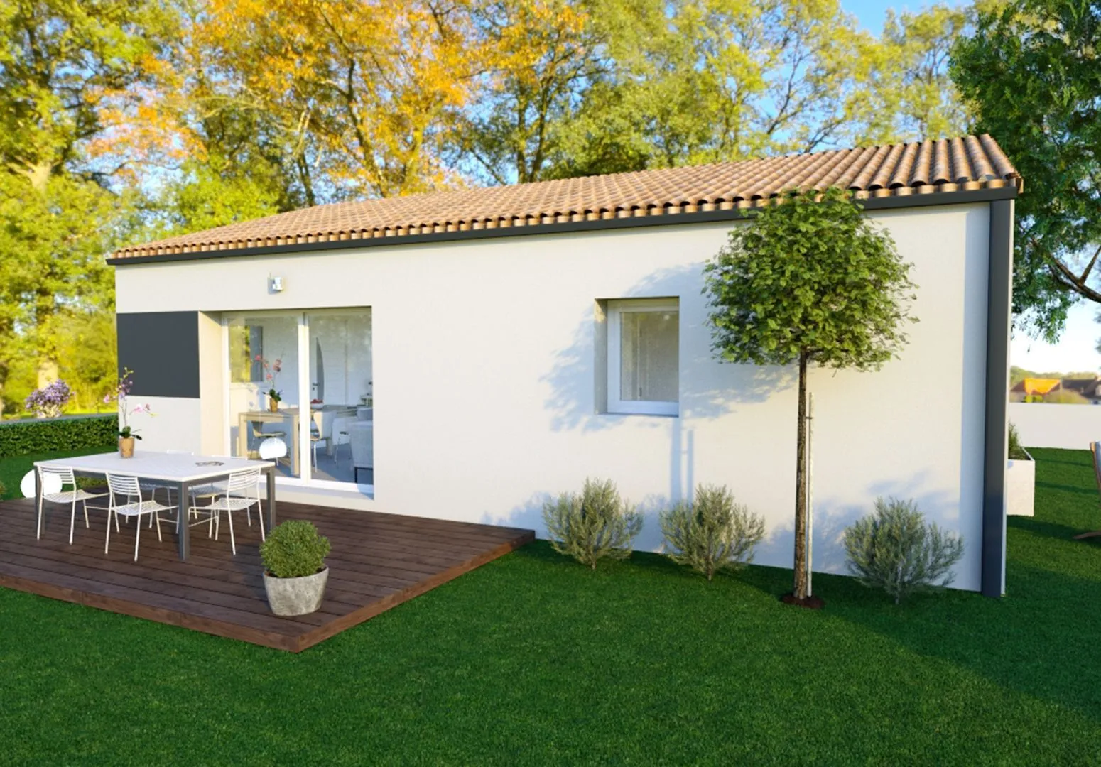 Maison neuve 55 m² à Herbiers (85500)