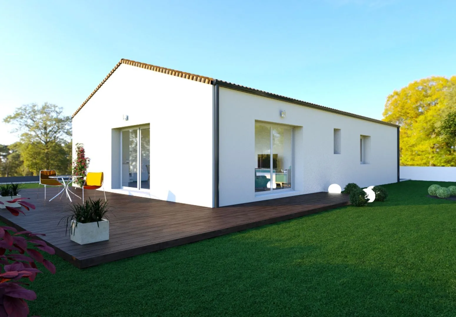 Maison neuve 77 m² à Dompierre-sur-Yon (85170)