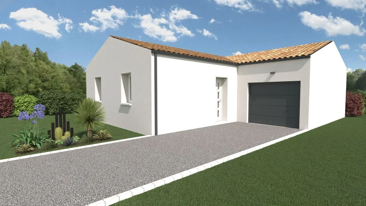 Maison neuve 87 m² à Saint-Julien-des-Landes (85150)