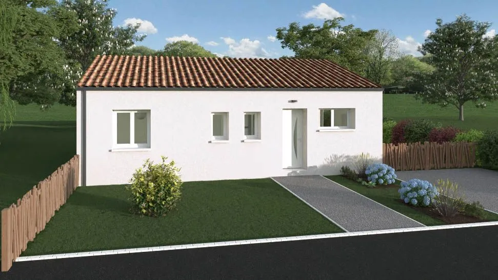 Maison neuve 73 m² à La Garnache (85710)