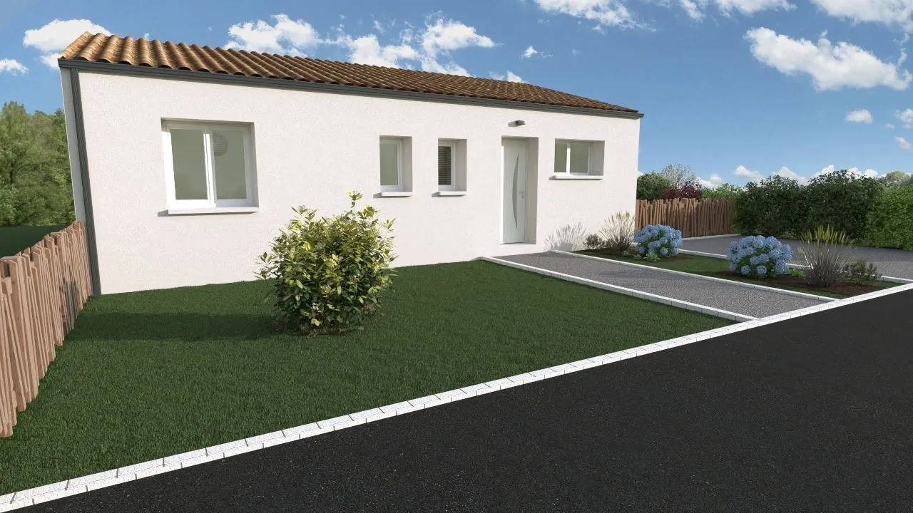Maison neuve 73 m² à La Garnache (85710)