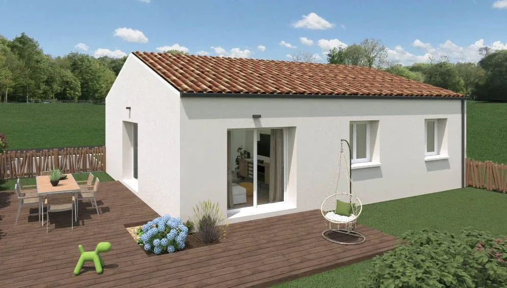 Maison neuve 73 m² à La Garnache (85710)
