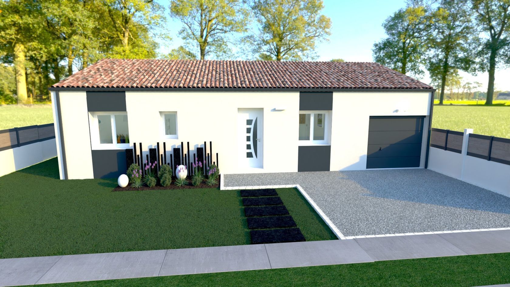 Maison neuve 73 m² à La Roche-sur-Yon (85000)
