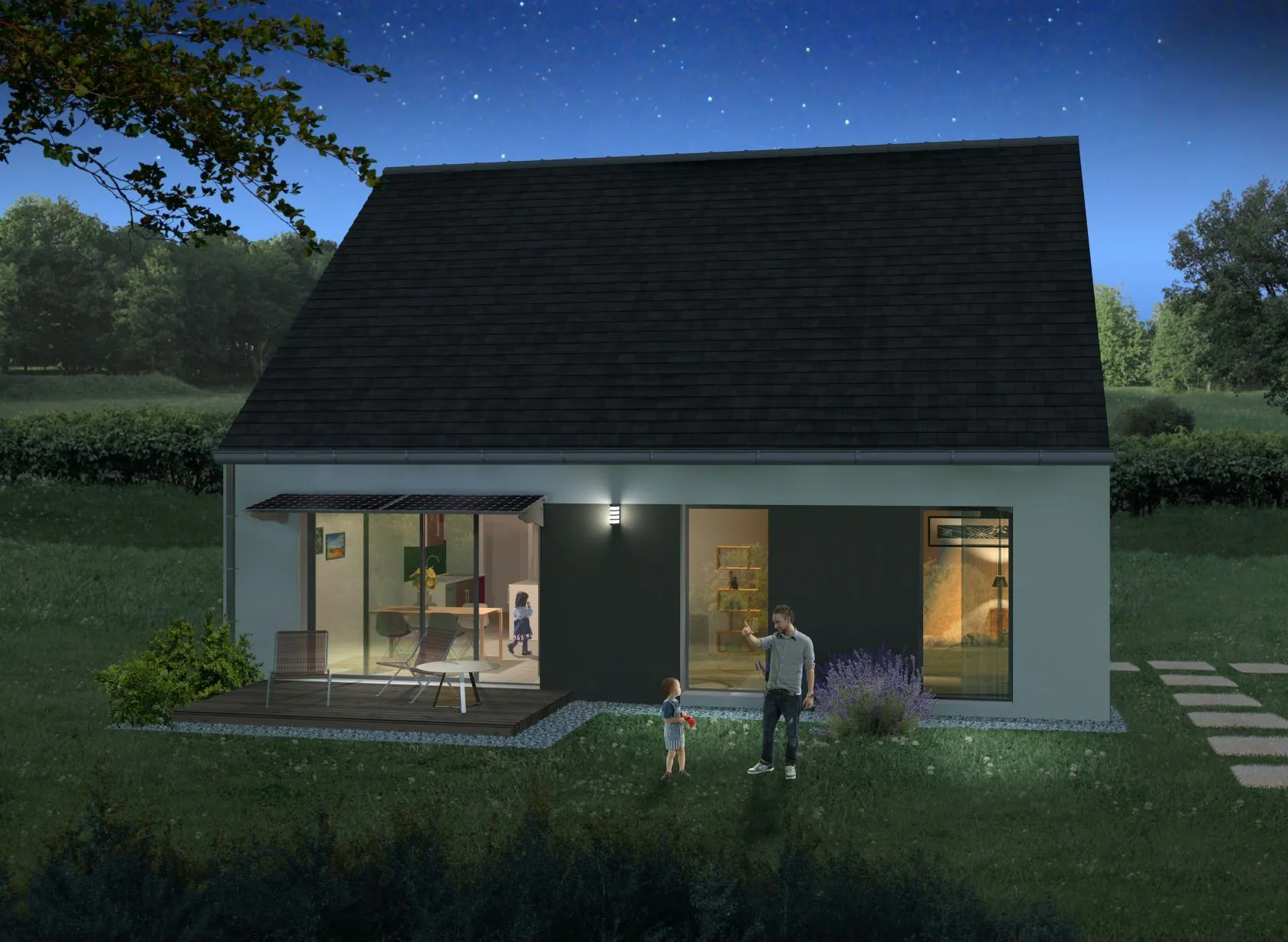 Maison neuve 89 m² au Bény-Bocage (14350)