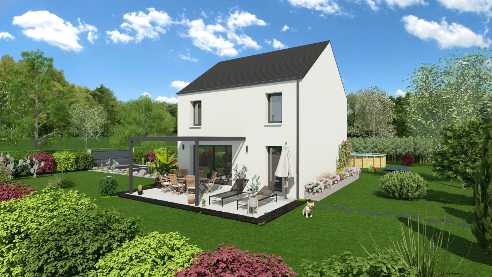 Maison neuve 93 m² à Verson (14790)