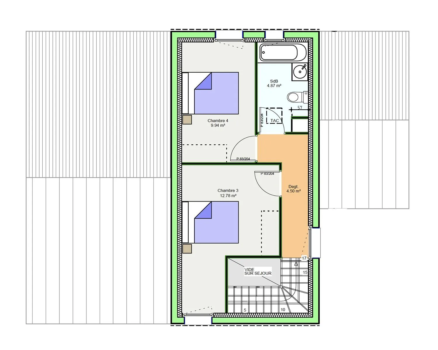 Maison neuve 111 m² à Joze (63350)
