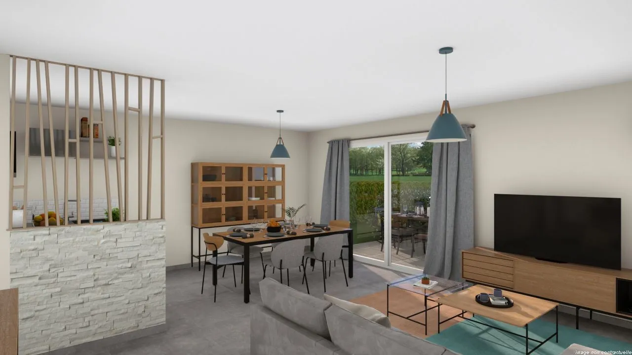 Maison neuve 80 m² à Mézel (63115)