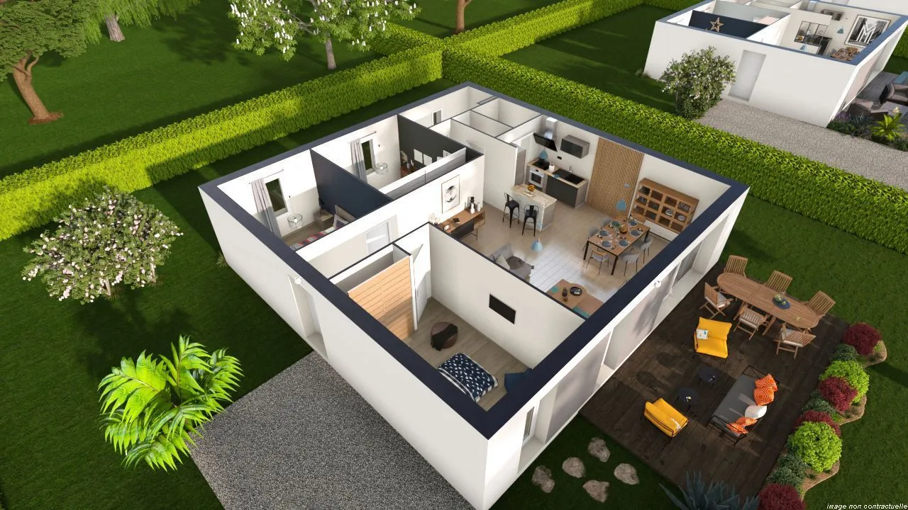 Maison neuve 89 m² à Montcel (63460)