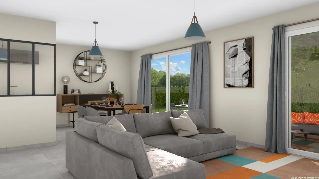 Maison neuve 94 m² à Gimeaux (63200)