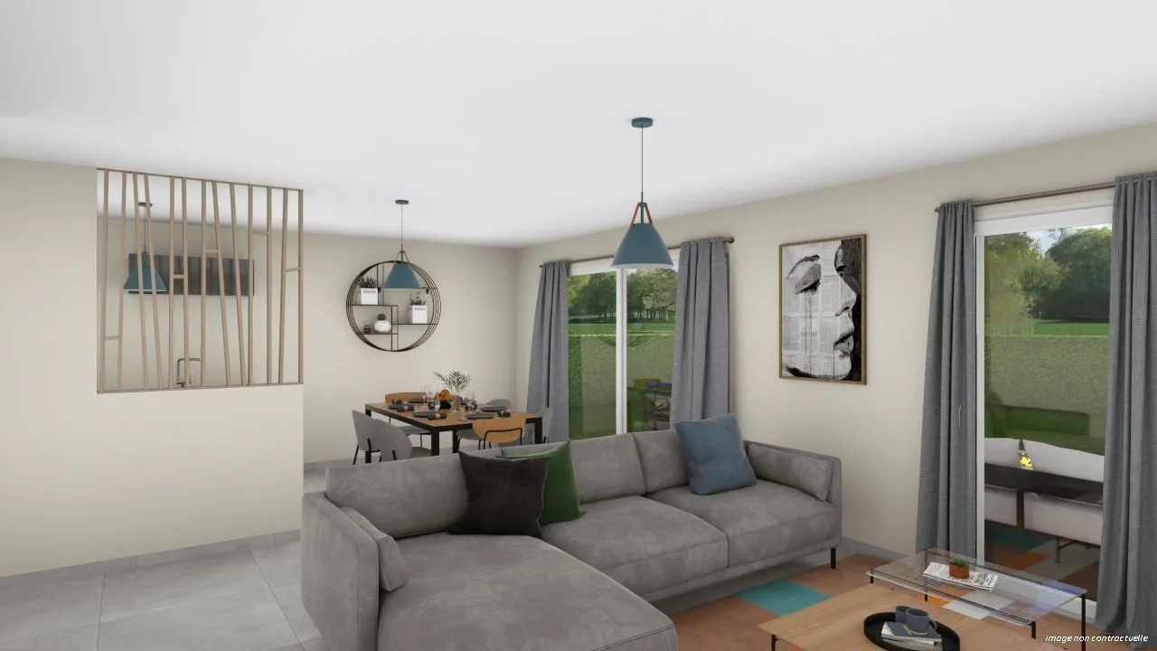 Maison neuve 94 m² à Randan (63310)