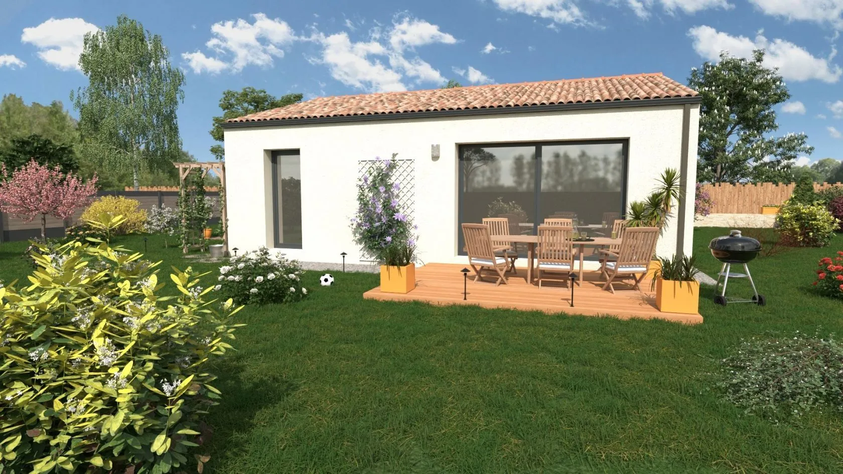 Maison neuve 62 m² à Perrier (63500)