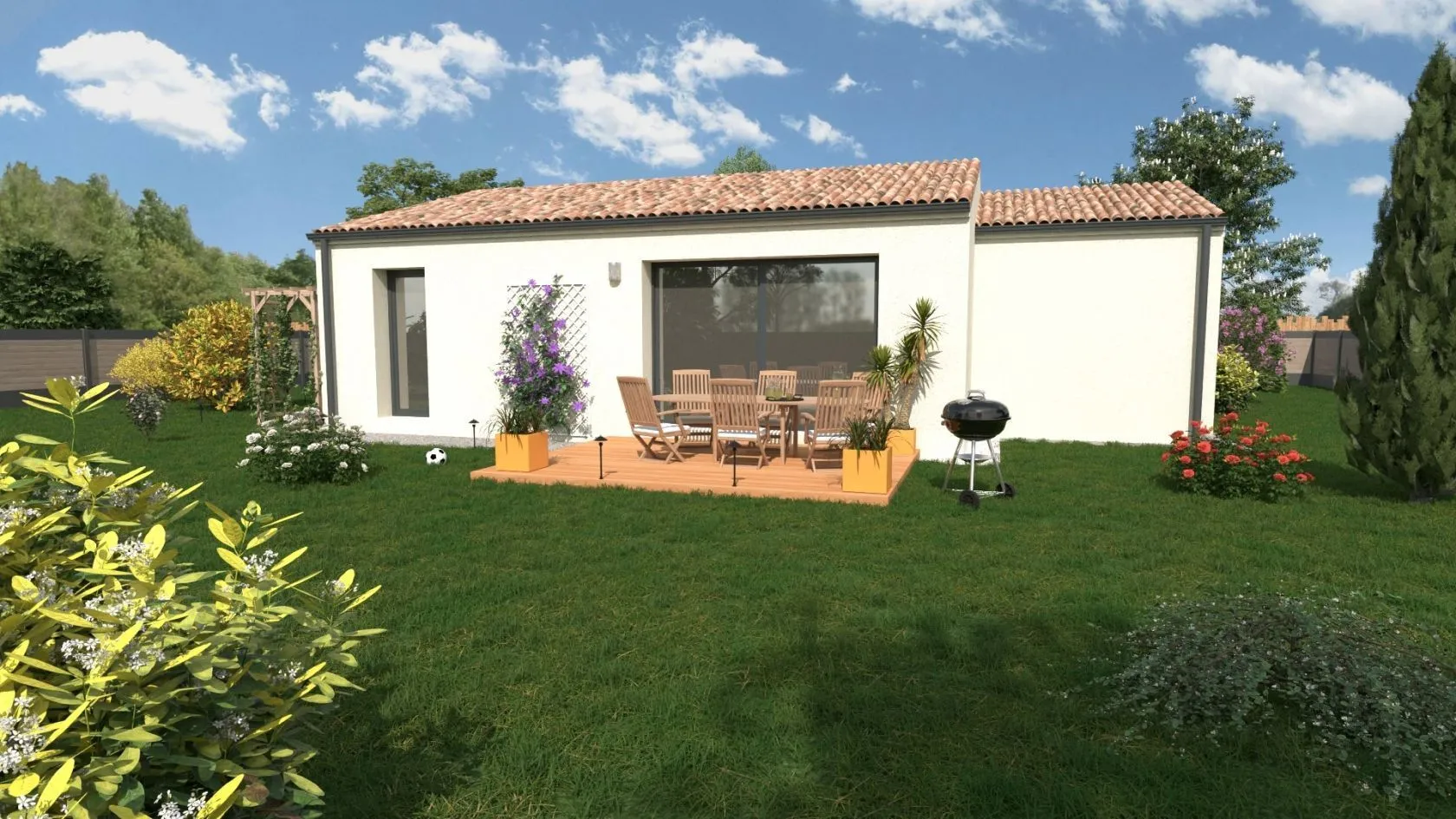 Maison neuve 62 m² au Vernet (03200)