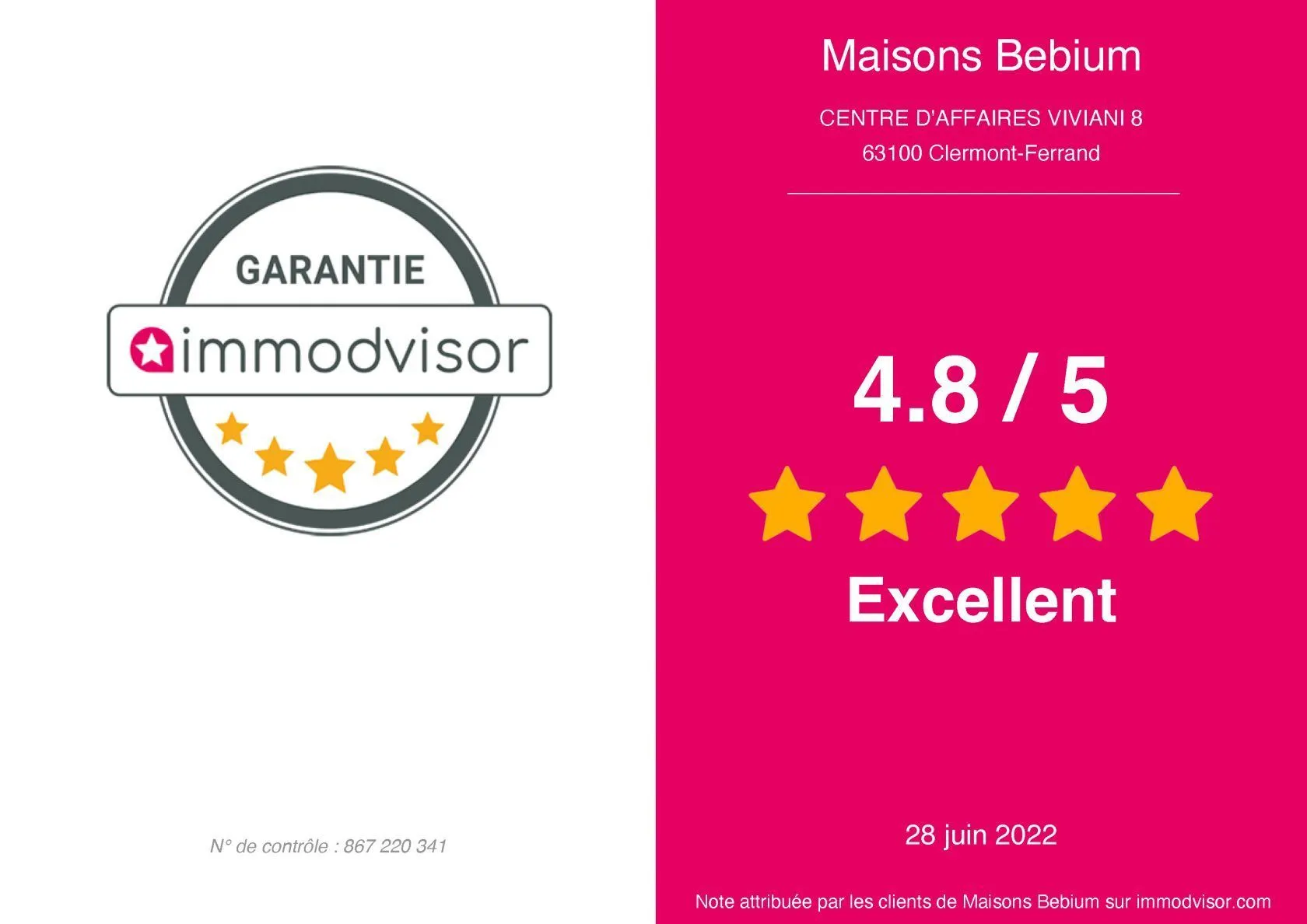 Maison neuve 62 m² à Châtel-Guyon (63140)
