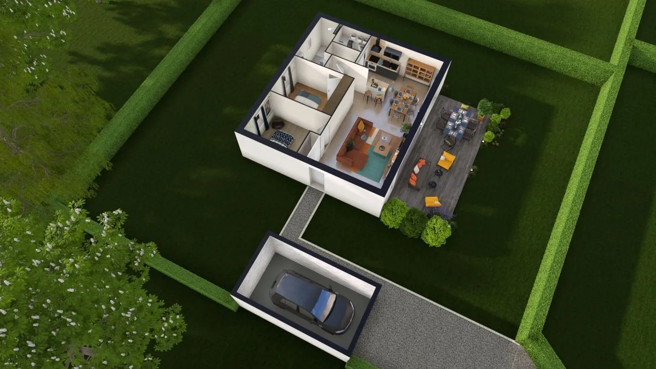 Maison neuve 70 m² à Lezoux (63190)