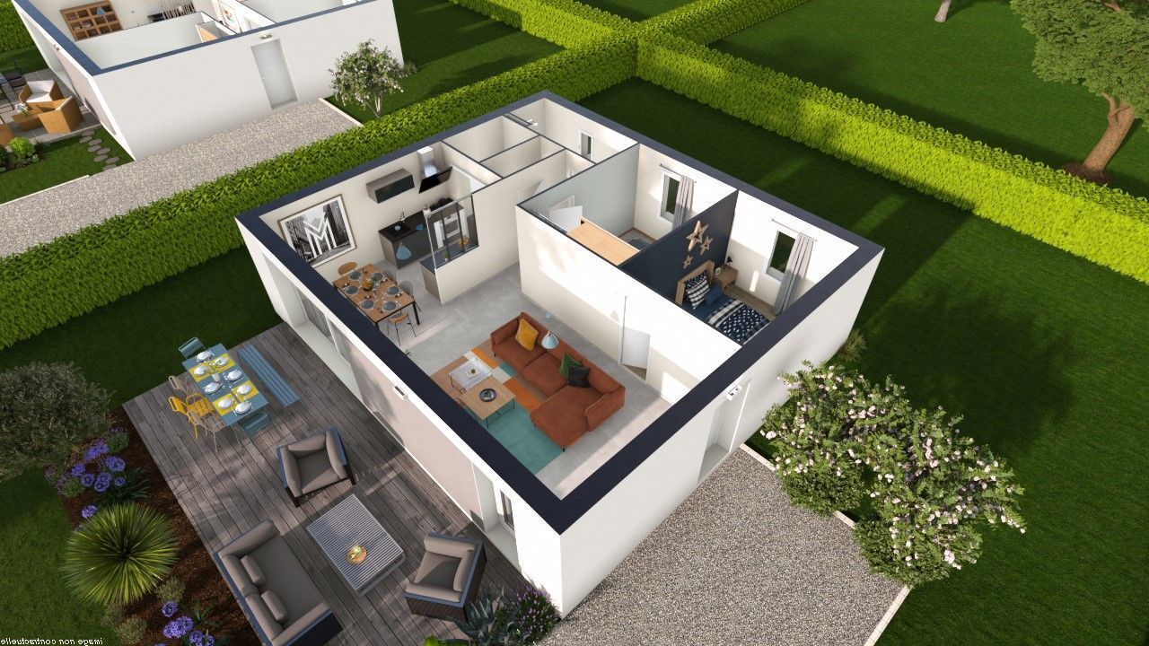 Maison neuve 61 m² à Lezoux (63190)