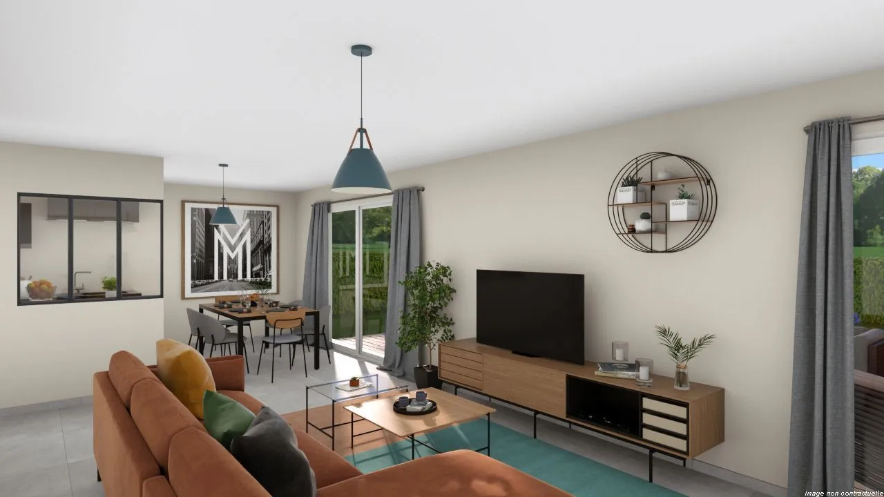 Maison neuve 61 m² à Lezoux (63190)