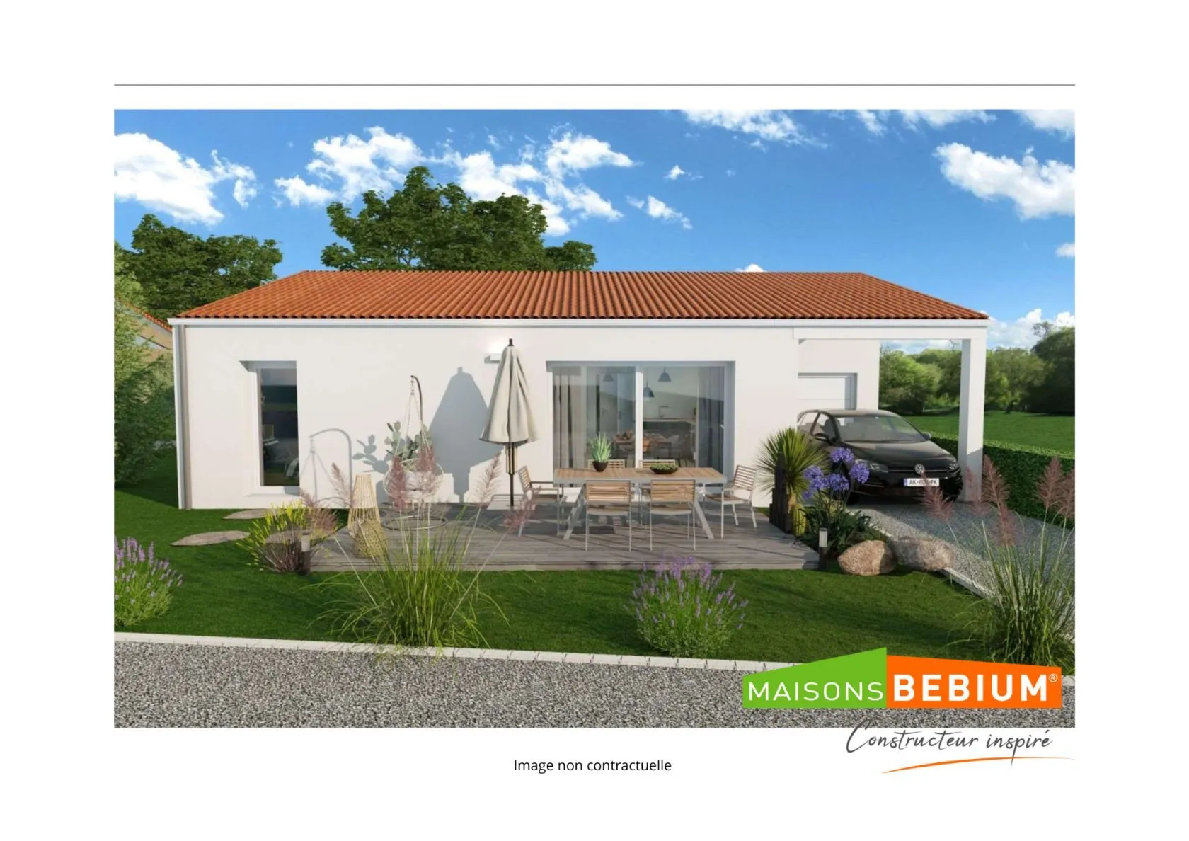 Maison neuve 94 m² à Mons (63310)