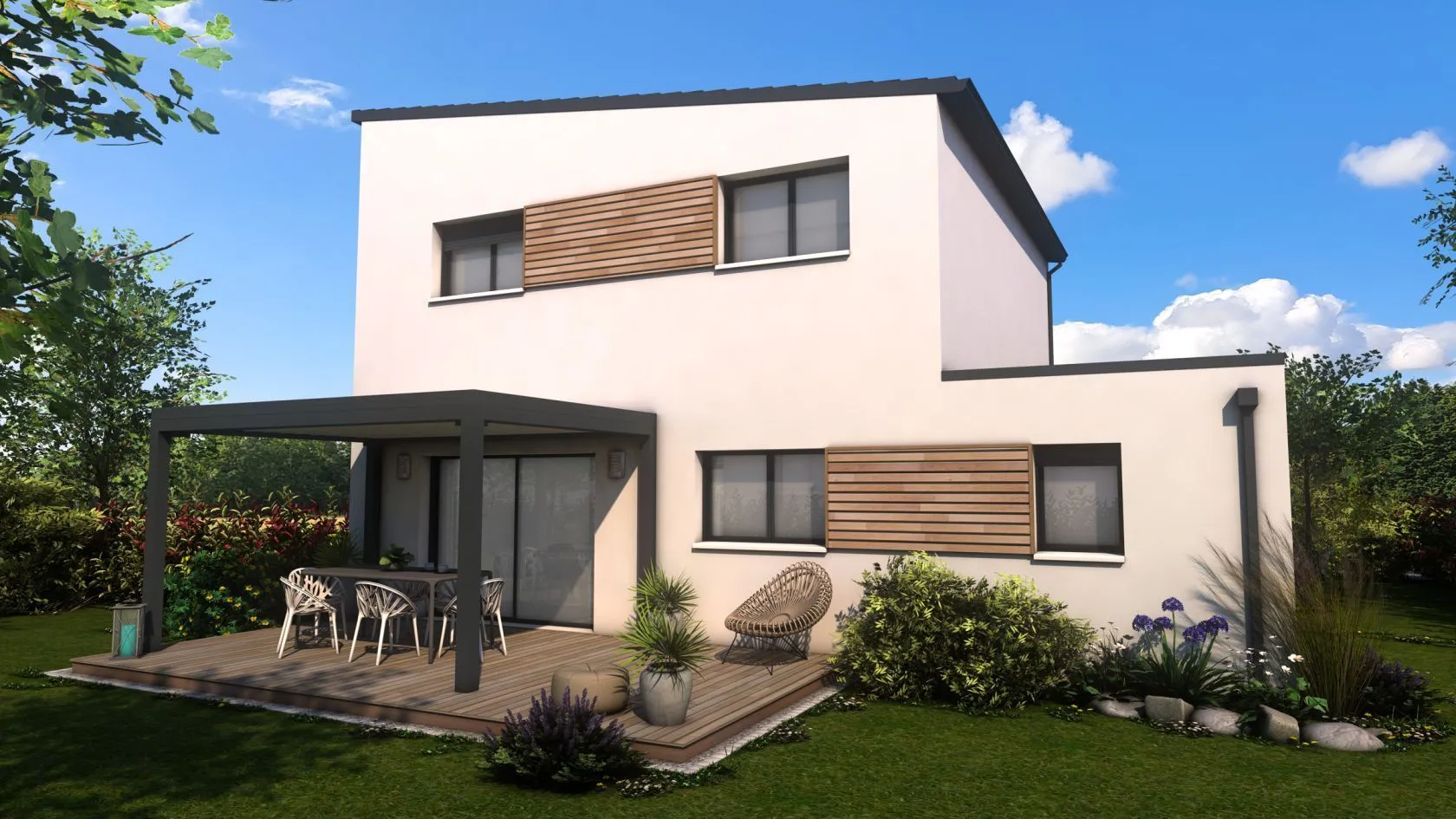 Maison neuve 103 m² à Aviron (27930)