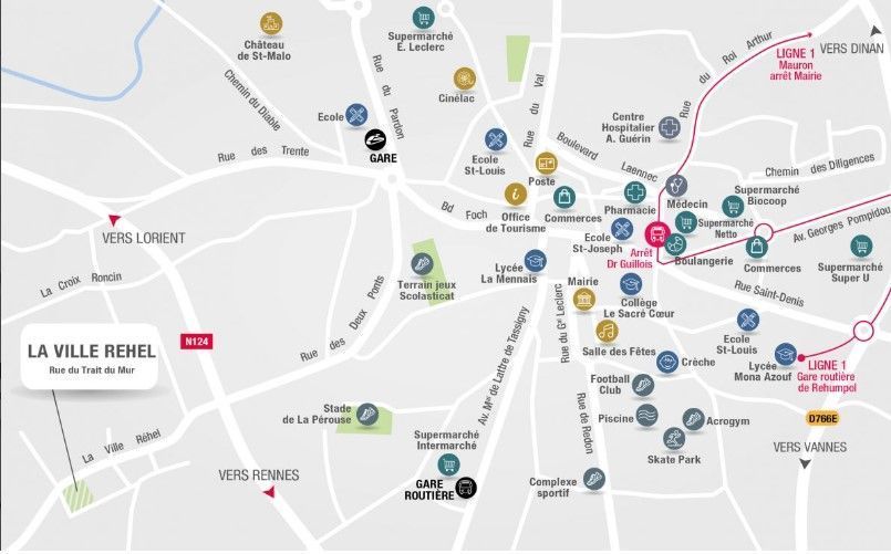 Maison neuve 103 m² à Ploërmel (56800)