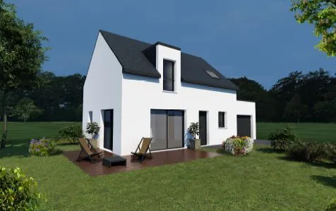 Maison neuve 81 m² à Crach (56950)