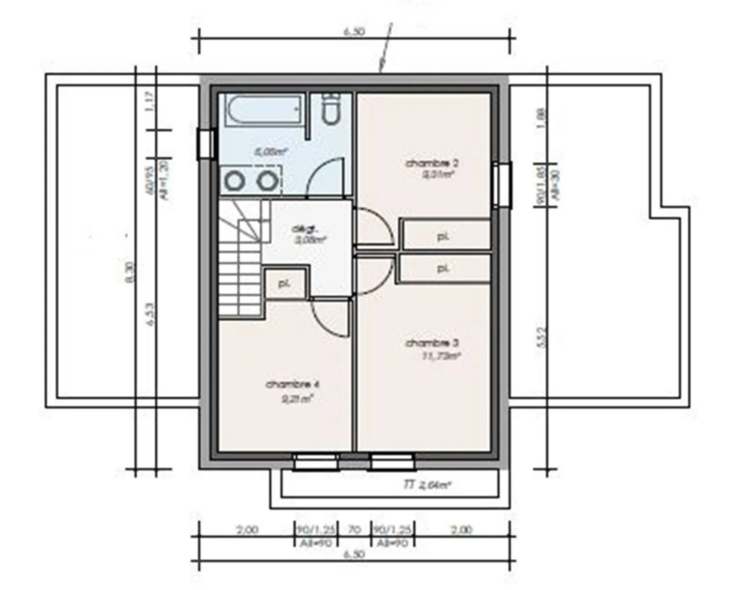 Maison neuve 103 m² à La Trinité-sur-Mer (56470)