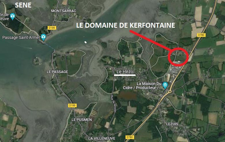 Terrain à bâtir 418 m² au Hézo (56450)