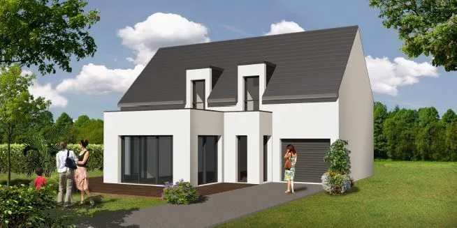 Maison neuve 130 m² à Elven (56250)